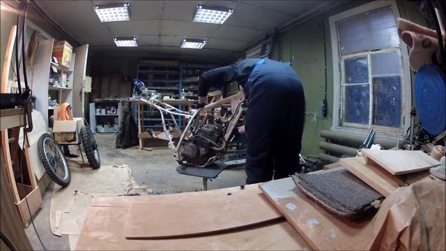 Переборка Honda XLR250 Baja MD22 1992 часть 2 смотреть онлайн