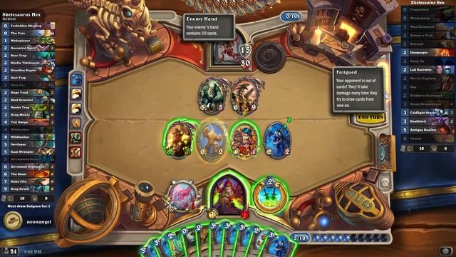 Skelesaurus Hex Heroic: Hearthstone Guide смотреть онлайн