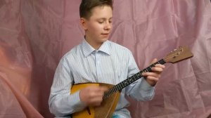 Светит месяц (русская народная песня) - Василий Четин. Балалайка.