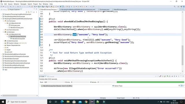 Mocking Void Methods with Mockito || How to make mock to void methods with Mockito? || Mockito смотреть онлайн