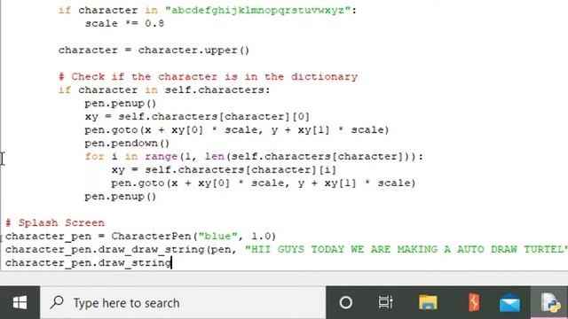 How to make auto draw turtle in python using turtle Part3 смотреть онлайн