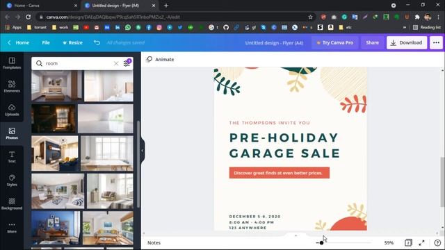 Flyer Design in canva | Canva bangla tutorial #canva смотреть онлайн