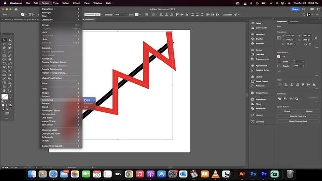 How To Intertwine - Adobe Illustrator 2023 - Intertwine Tool смотреть онлайн