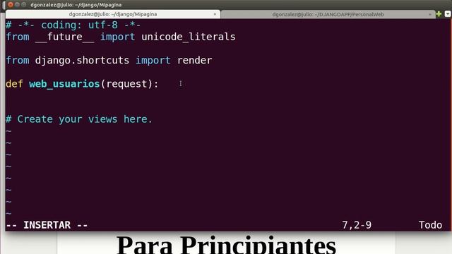 Tutorial Django (Python) Básico crear web lee desde base de datos html смотреть онлайн