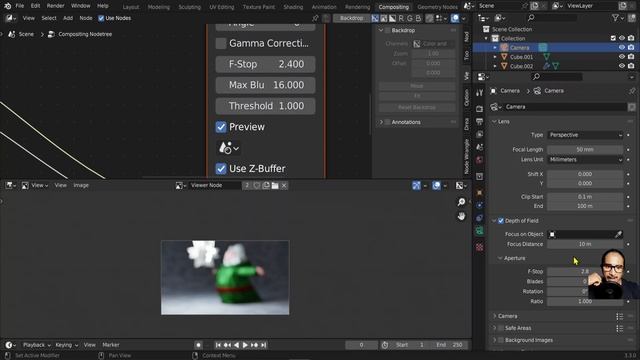 Compositing et ses nodes incontournables - Une scène de Noël #4 -Blender 3- Tutoriel Gratuit FR смотреть онлайн