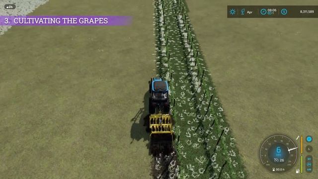 HOW TO GROW GRAPES - Farming Simulator 22 смотреть онлайн