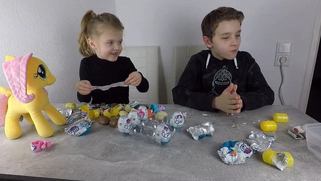 My Little Pony киндер сюрпризы/Распаковка Киндер сюрпризов смотреть онлайн