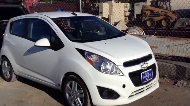 Border Patrol impounded Chevrolet Spark, 1 June 2013, Miller's Towing, El Cajon, CA смотреть онлайн