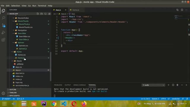 React Movie App Part 3 : Scaffolding Components смотреть онлайн
