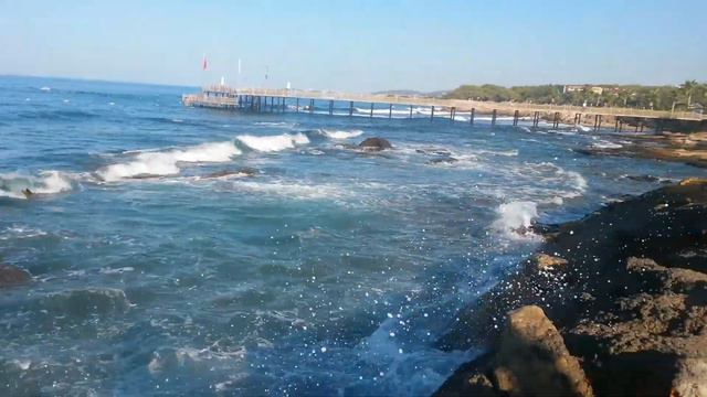 морской прибой, средиземное море смотреть онлайн