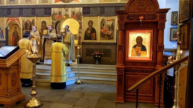 Неделя 17-я по Пятидесятнице. Преставление апостола и евангелиста Иоанна Богослова. смотреть онлайн