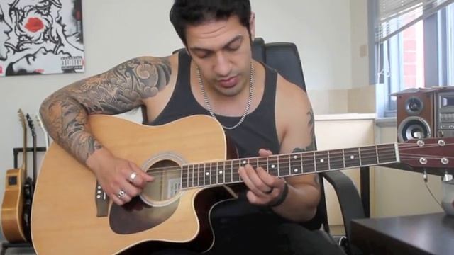 How to play 'Sidewinder' by Avenged Sevenfold Guitar Solo Lesson смотреть онлайн