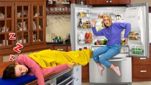 КТО ПОСЛЕДНИЙ ВЫЙДЕТ ИЗ КУХНИ, ПОЛУЧИТ 1000$ Челлендж