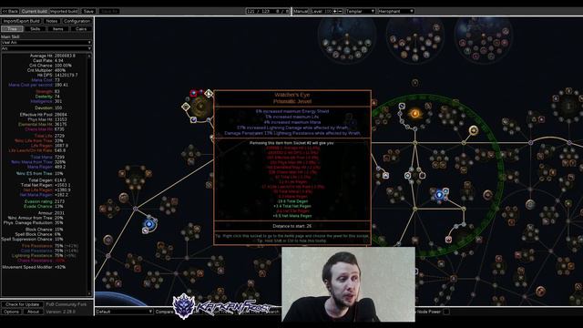 BLASTING 14M+ DPS Arc Hierophant 3.21 Build Guide For Path Of Exile Crucible
