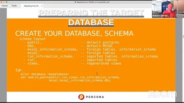 Migrating from MSSQL to PostgreSQL - Percona Tech Days - PostgreSQL Tutorial смотреть онлайн