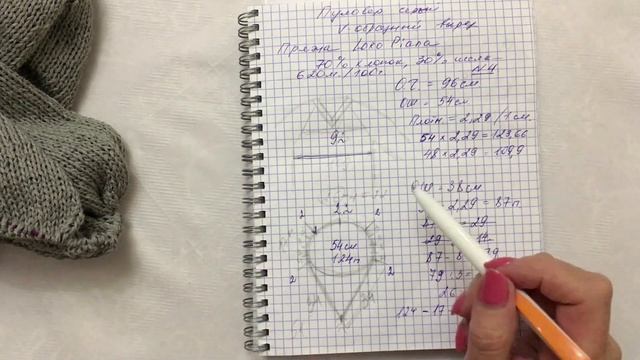 Джемпер из хлопка с V-образным вырезом. 2 часть смотреть онлайн