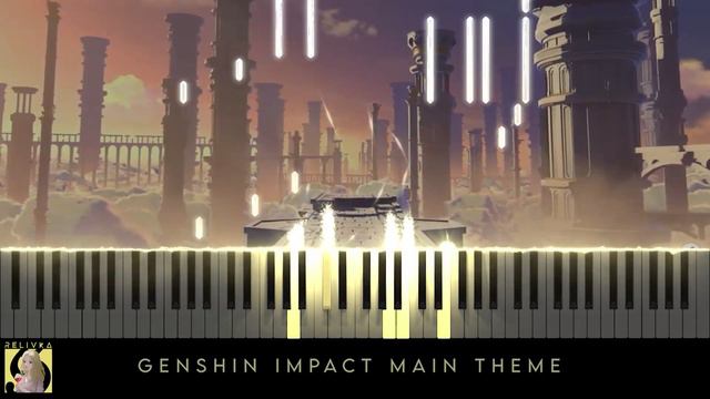 Main Theme - Genshin Impact OST [Sheet Music] | Piano Cover by Relivka смотреть онлайн