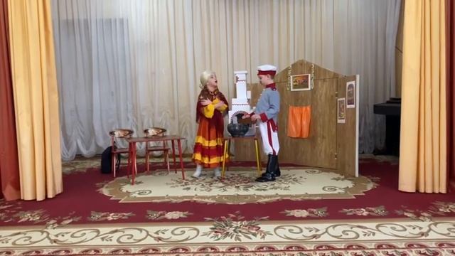 сказка Каша из топора