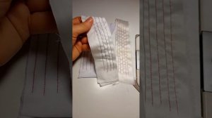 Прямострочная Швейная Машина. Как распороть Шов? Совет.