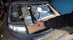 замена переднего стеклоподъёмника SKODA FABIA 1 ,сюрприз при замене