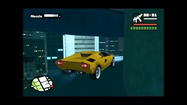 GTA SA : Lamborghini Countach LP400 смотреть онлайн