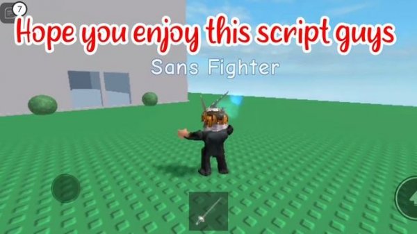 ROBLOX FE SANS FIGHTER SCRIPT using FLUXUS EXECUTOR played at Fencing - script link on comments