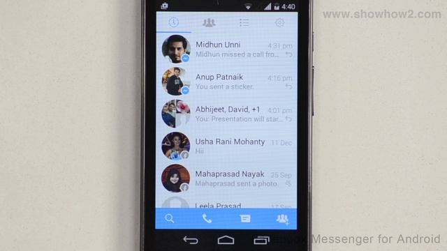 Facebook Messenger For Android - How To View Facebook Profiles Of Messenger Users смотреть онлайн