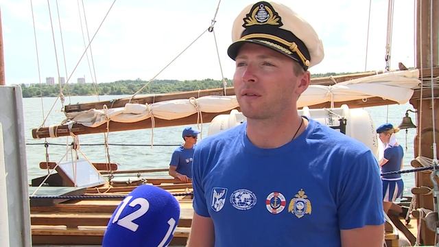 Шхуна "Онежская жемчужина" снова отправилась в путь по Вологодчине смотреть онлайн