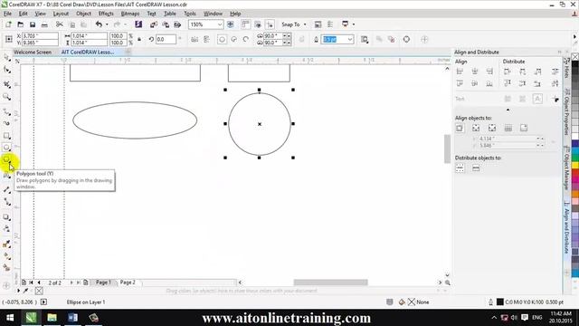 Basic Drawing CorelDraw 17 Lesson-007 | CorelDraw Myanmar | Myanmar Corel Lesson | CorelDraw 17 смотреть онлайн