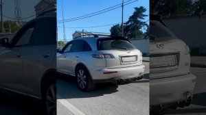 БОМБЕЗНЫЙ ВЫХЛОП на INFINITI FX35 3.5L 2008