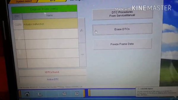 BRAKE SYSTEM SERVICE REQUIRED ALL NEW PAJERO SPORT