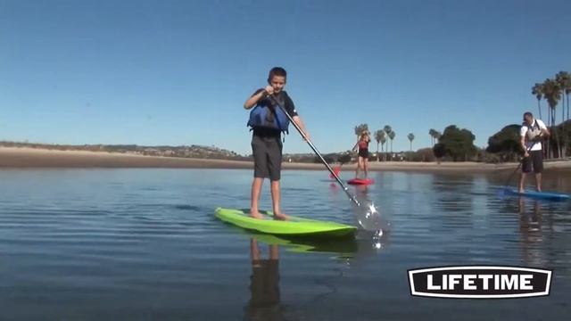 Lifetime Standing Paddleboard 90617 White 8-Foot Hooligan Board смотреть онлайн