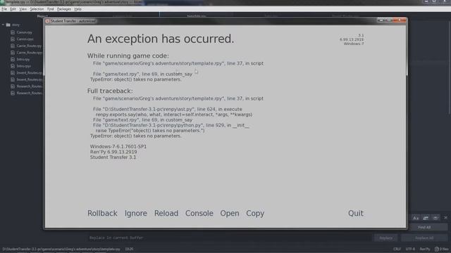 Student Transfer Basic Scenario guide 10 - Handling errors смотреть онлайн