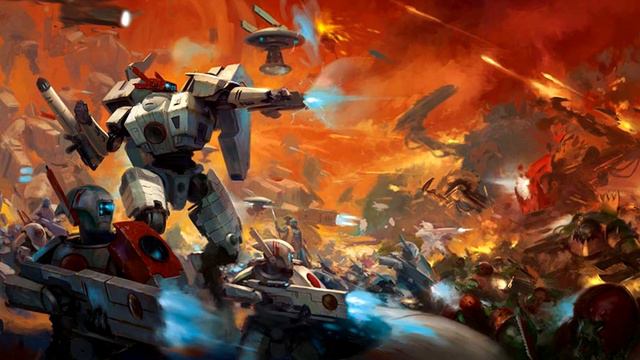 Tau Empire Battle Music || WARHAMMER 40,000: Warpforge смотреть онлайн