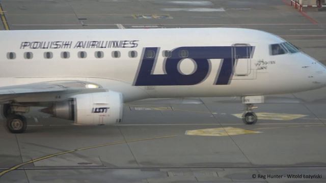 Spotting at the Warsaw - Chopin Airport (EPWA / WAW) смотреть онлайн