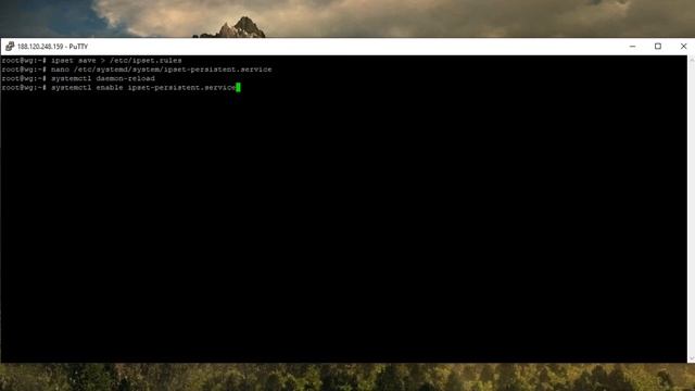 Настройка ipset в debian 10 смотреть онлайн