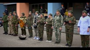Кадетская школа по делам ГОЧС 70  Поздравление родителей на последний звонок 2022 Часть 1.