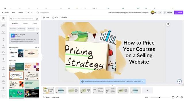 How to Create Stunning Designs with Magic Design AI in Canva смотреть онлайн
