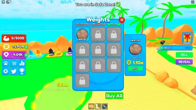 Читерские Радужные Друзья для ПРО качка! Симулятор Качка Lifting Heroes Роблокс смотреть онлайн