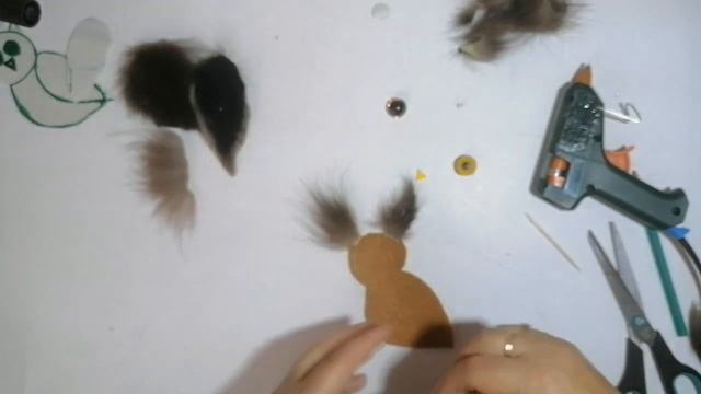 Сова своими руками Брошь из меха на шубу своими руками. смотреть онлайн