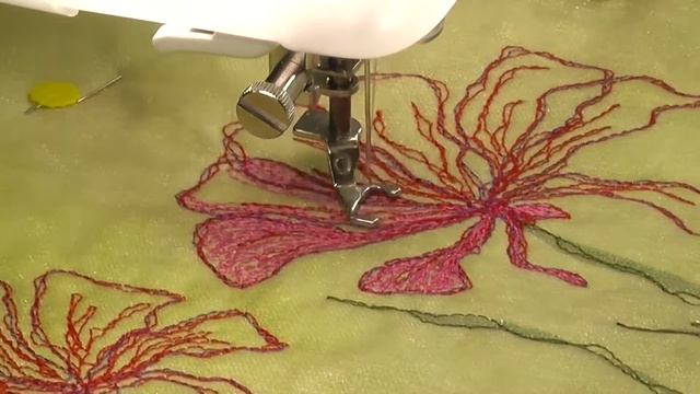 Thread Sketching in Action No 29 Floral Whimsy in Pink смотреть онлайн