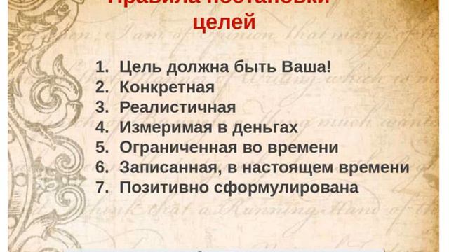 Мечта Цель План Действия Результат Успех! смотреть онлайн