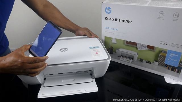 HP Deskjet Set Up / Connect To A WIFI Network смотреть онлайн
