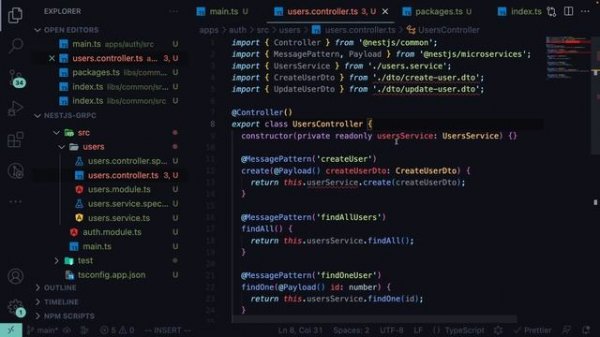 NestJS gRPC Microservices Tutorial