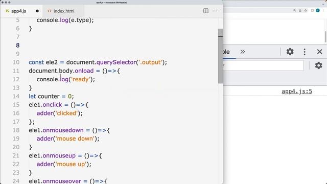Event Object Parameters Learn JavaScript DOM use the event information within your code helpful cod смотреть онлайн