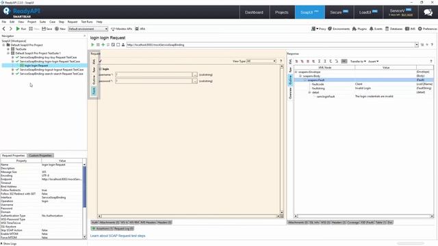 Getting Started with SOAP Testing in ReadyAPI | API Testing Tutorial смотреть онлайн