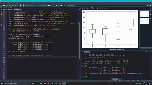 Data Science using Python ... ANOVA - Part 4 Constant Variance смотреть онлайн