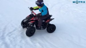 Дрифт на детском квадроцикле Х-15 Motax| Зимний Дрифт | Ребёнок дрифтует на квадроцикле