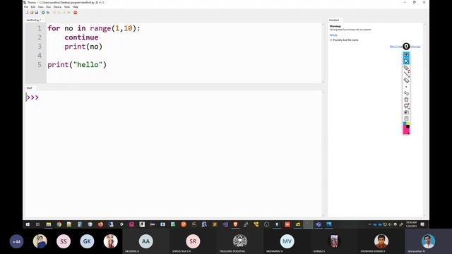 python control statements | Break | Continue | Pass смотреть онлайн