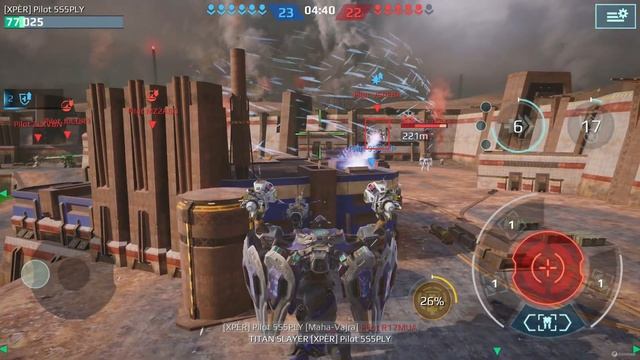 WR - Insane 1v3 Clutched Team Deathmatch Game | War Robots смотреть онлайн